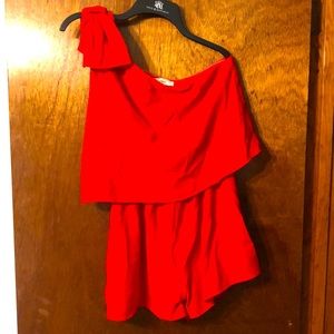 Ladies One Piece Off The Shoulder Romper